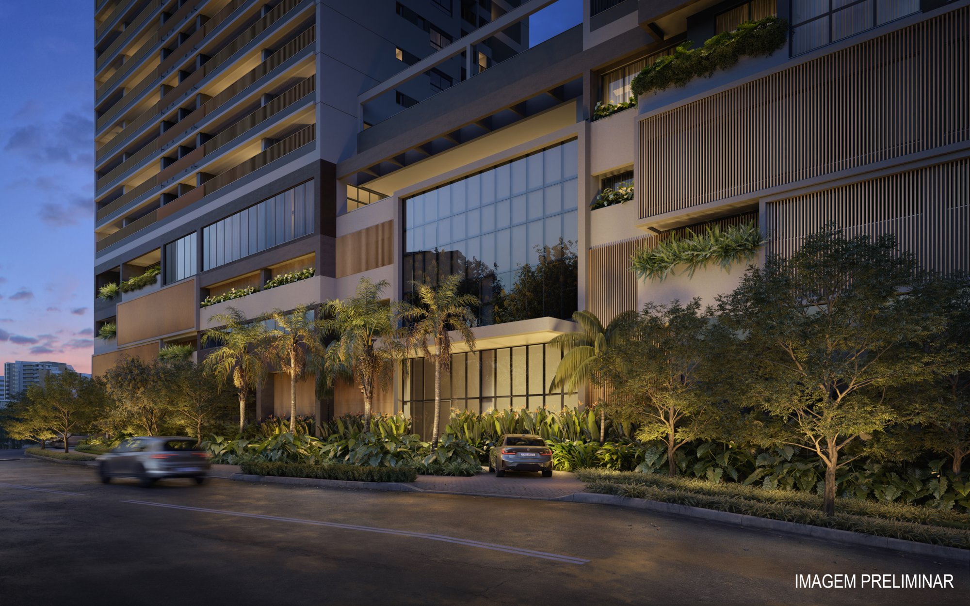 Monã Anália Franco — Fachada